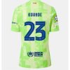 Köpa Billiga FC Barcelona Tredjetröja 2024/25 Jules Kounde 23 Kortärmad