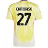 Köpa Billiga Juventus Bortatröja 2024/25 Andrea Cambiaso 27 Kortärmad