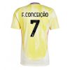 Köpa Billiga Juventus Bortatröja 2024/25 Francisco Conceicao 7 Kortärmad