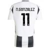 Köpa Billiga Juventus Hemmatröja 2024/25 Nicolas Gonzalez 11 Kortärmad