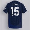 Köpa Billiga Manchester United Bortatröja 2024/25 Leny Yoro 15 Kortärmad
