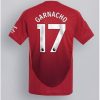 Köpa Billiga Manchester United Hemmatröja 2024/25 Alejandro Garnacho 17 Kortärmad