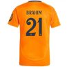 Köpa Billiga Real Madrid Bortatröja 2024/25 Brahim Diaz 21 Kortärmad