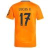Köpa Billiga Real Madrid Bortatröja 2024/25 Lucas Vazquez #17 Kortärmad