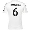 Köpa Billiga Real Madrid Hemmatröja 2024/25 Eduardo Camavinga 6 Kortärmad