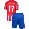 Köpa Barn Atlético Madrid Hemmatröja 2024/25 Rodrigo Riquelme 17 Kortärmad (+ Korta byxor)