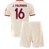 Köpa Barn Bayern München Tredjetröja 2024/25 Joao Palhinha 16 Kortärmad (+ Korta byxor)