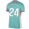 Köpa Billiga Atlético Madrid Bortatröja 2024/25 Robin Le Normand 24 Kortärmad