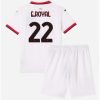 Köpa Billiga Barn AC Milan Bortatröja 2024/25 Emerson Royal 22 Kortärmad (+ Korta byxor)