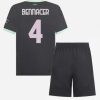 Köpa Billiga Barn AC Milan Tredjetröja 2024/25 Ismael Bennacer 4 Kortärmad (+ Korta byxor)