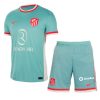 Köpa Billiga Barn Atlético Madrid Bortatröja 2024/25 Angel Correa 10 Kortärmad (+ Korta byxor)-1