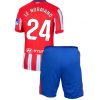 Köpa Billiga Barn Atlético Madrid Hemmatröja 2024/25 Robin Le Normand 24 Kortärmad (+ Korta byxor)