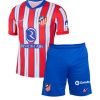 Köpa Billiga Barn Atlético Madrid Hemmatröja 2024/25 Thomas Lemar 11 Kortärmad (+ Korta byxor)-1