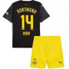 Köpa Billiga Barn Borussia Dortmund Bortatröja 2024/25 Maximilian Beier 14 Kortärmad (+ Korta byxor)