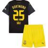Köpa Billiga Barn Borussia Dortmund Bortatröja 2024/25 Niklas Sule 25 Kortärmad (+ Korta byxor)