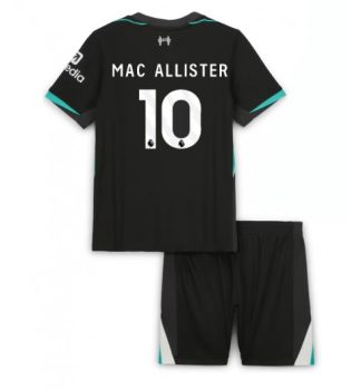 Köpa Billiga Barn Liverpool Bortatröja 2024/25 Alexis Mac Allister 10 Kortärmad (+ Korta byxor)