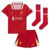 Köpa Billiga Barn Liverpool Hemmatröja 2024/25 Luis Díaz 7 Kortärmad (+ Korta byxor)-1