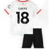 Köpa Billiga Barn Liverpool Tredjetröja 2024/25 Cody Gakpo 18 Kortärmad (+ Korta byxor)