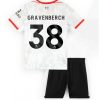 Köpa Billiga Barn Liverpool Tredjetröja 2024/25 Ryan Gravenberch 38 Kortärmad (+ Korta byxor)