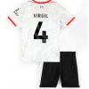 Köpa Billiga Barn Liverpool Tredjetröja 2024/25 Virgil van Dijk 4 Kortärmad (+ Korta byxor)