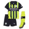 Köpa Billiga Barn Manchester City Bortatröja 2024/25 Rico Lewis 82 Kortärmad (+ Korta byxor)-1