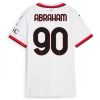 Köpa Billiga Dam AC Milan Bortatröja 2024/25 Tammy Abraham 90 Kortärmad