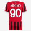Köpa Billiga Dam AC Milan Hemmatröja 2024/25 Tammy Abraham 90 Kortärmad