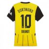Köpa Billiga Dam Borussia Dortmund Hemmatröja 2024/25 Julian Brandt 10 Kortärmad