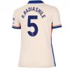 Köpa Billiga Dam Chelsea Bortatröja 2024/25 Benoit Badiashile 5 Kortärmad