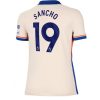 Köpa Billiga Dam Chelsea Bortatröja 2024/25 Jadon Sancho 19 Kortärmad