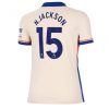 Köpa Billiga Dam Chelsea Bortatröja 2024/25 Nicolas Jackson 15 Kortärmad