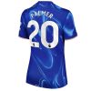 Köpa Billiga Dam Chelsea Hemmatröja 2024/25 Cole Palmer 20 Kortärmad
