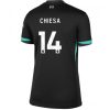 Köpa Billiga Dam Liverpool Bortatröja 2024/25 Federico Chiesa 14 Kortärmad