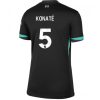 Köpa Billiga Dam Liverpool Bortatröja 2024/25 Ibrahima Konate 5 Kortärmad