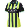 Köpa Billiga Dam Manchester City Bortatröja 2024/25 Bernardo Silva 20 Kortärmad-1