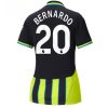 Köpa Billiga Dam Manchester City Bortatröja 2024/25 Bernardo Silva 20 Kortärmad