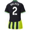 Köpa Billiga Dam Manchester City Bortatröja 2024/25 Kyle Walker 2 Kortärmad