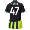 Köpa Billiga Dam Manchester City Bortatröja 2024/25 Phil Foden 47 Kortärmad