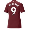Köpa Billiga Dam Manchester City Tredjetröja 2024/25 Erling Haaland 9 Kortärmad