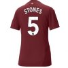 Köpa Billiga Dam Manchester City Tredjetröja 2024/25 John Stones 5 Kortärmad
