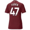 Köpa Billiga Dam Manchester City Tredjetröja 2024/25 Phil Foden 47 Kortärmad