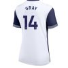 Köpa Billiga Dam Tottenham Hotspur Hemmatröja 2024/25 Archie Gray 14 Kortärmad