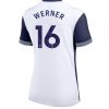 Köpa Billiga Dam Tottenham Hotspur Hemmatröja 2024/25 Timo Werner 16 Kortärmad