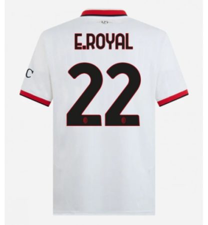 Köpa Billiga Herr AC Milan Bortatröja 2024/25 Emerson Royal 22 Kortärmad
