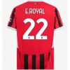 Köpa Billiga Herr AC Milan Hemmatröja 2024/25 Emerson Royal 22 Kortärmad