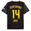 Köpa Billiga Herr Borussia Dortmund Bortatröja 2024/25 Maximilian Beier 14 Kortärmad