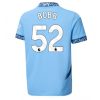 Köpa Billiga Herr Manchester City Hemmatröja 2024/25 Oscar Bobb 52 Kortärmad