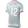 Köpa Dam Atlético Madrid Bortatröja 2024/25 Samuel Lino 12 Kortärmad