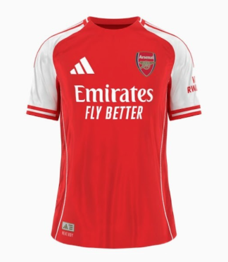 Arsenal Herr Hemmatröja 2025/26 Kortärmad Billig Fotbollströja