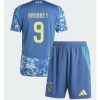 Köpa Billiga Barn AFC Ajax Bortatröja 2024/25 Brian Brobbey 9 Kortärmad (+ Korta byxor)